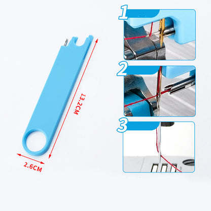 3-in-1 Sewing Machine Needle Threader Tool