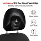 Hooded Figure Car Headrest Cover