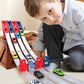 Dual Toy Car Launcher Racing Track Set for Kids