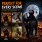 Funny Halloween Reaper Rider Pet Costumer