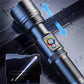 Zoomable LED Flashlight with Power Bank Function