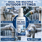 Fast-Acting Ice Melting Agent for Outdoor Faucets