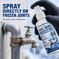 Fast-Acting Ice Melting Agent for Outdoor Faucets