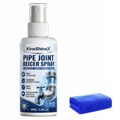 Fast-Acting Ice Melting Agent for Outdoor Faucets