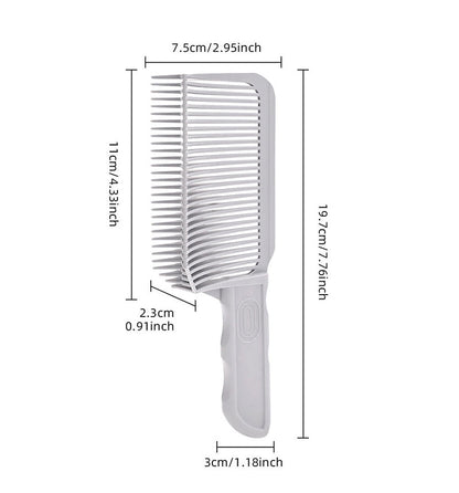 Curved gradient comb ( Free GIFT white comb )