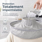 ⏳Limited-time 50% off⏰ Hair Cutting Cape with Catcher – Built-In Groove Traps Clippings, No Mess on Clothes or Floors | Perfect for Home Haircuts🏆✂️