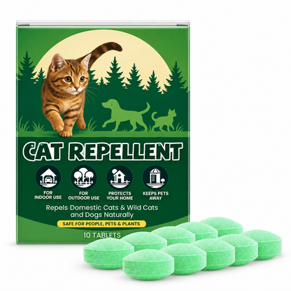 Safe Plant-Extract Cat Repellent Pills