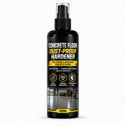 🥳HOT SALE🥳💞50K+ SOLD! 🏠🧱 50% OFF! Garage Cement Floor Dusting Hardener – seals & hardens concrete, stops dust for good. Simple 3-step application! 🛡️💪