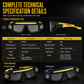 USB Rechargeable Double Sided Clip On Glasses Light for Outdoor Hiking and Reading