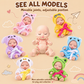 🎅Christmas Hot Sale 50% OFF! ✨Mini Lifelike Realistic sleeping baby doll set with animal costumes