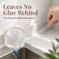 Transparent Waterproof and Moldproof Kitchen Caulk Tape Residue Free Single Sided Adhesive Sealing Strip for Wall Corners
