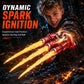 Retractable Light Up Flame Claws Toy with LED Light Effects