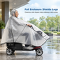 📢📢50% OFF! ⏰🌧️Thickened Extra Large Waterproof PVC Cover and Poncho for Senior Mobility Scooters and Four Wheel Electric Vehicles