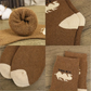 Vintage Style Faux Wool Socks with Thick Terry Lining