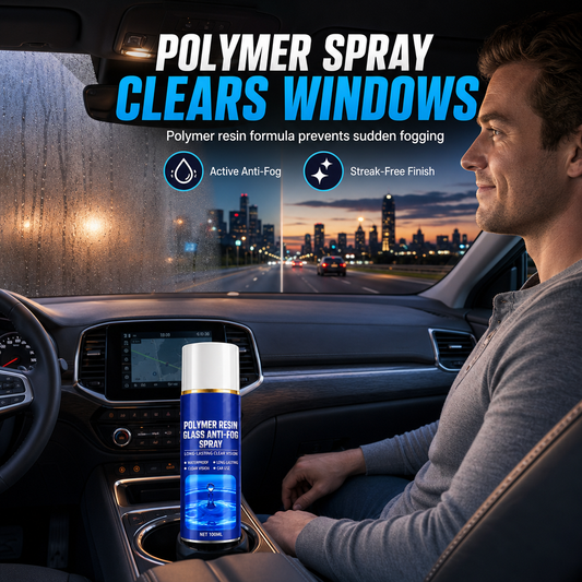 Long Lasting Car Glass Anti Fog Spray with Towel Set for Car Windows and Rearview Mirrors