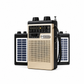 Portable Rechargeable Mini FM Pocket Radio with Solar Charging