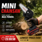 Rechargeable Handheld Mini Electric Chainsaw