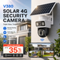 🔥2026 New upgrade & hot sale🔥Wireless solar-powered outdoor security cameras with dual lenses